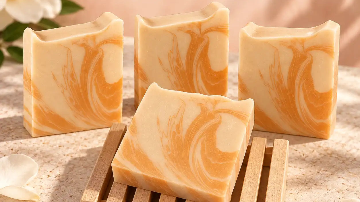 Cloudy Soap Petals handmade soap bars for dry and sensitive skin